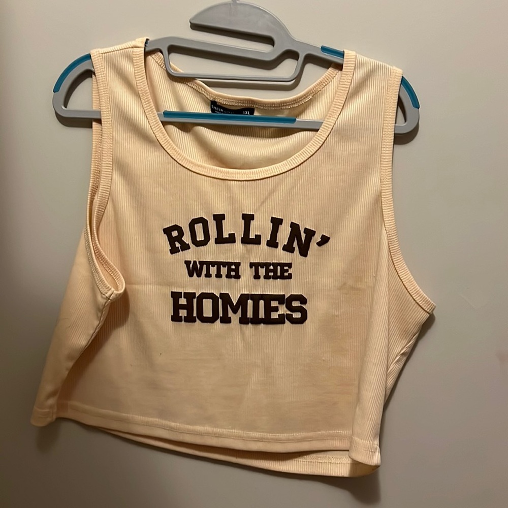 Cropped Tank Top 1X